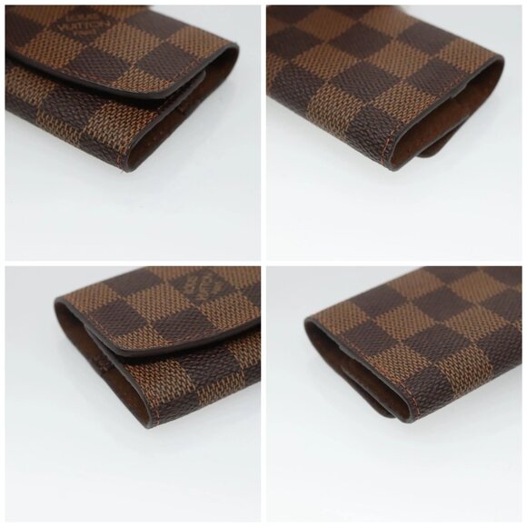 LOUIS VUITTON Damier Ebene Cuff Case LV Auth 125074 - Picture 14 of 16